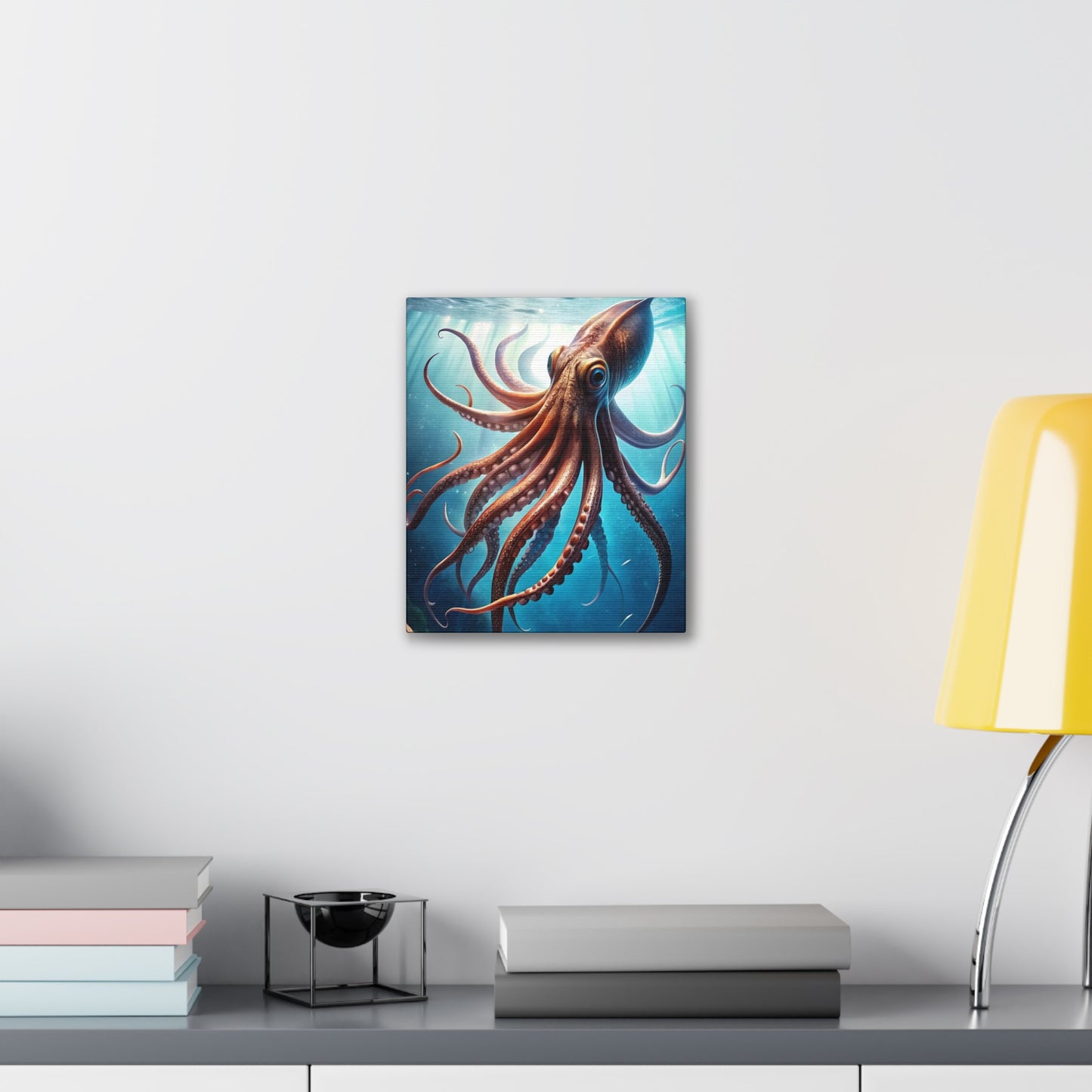 Octopus - Canvas Stretched, 0.75"