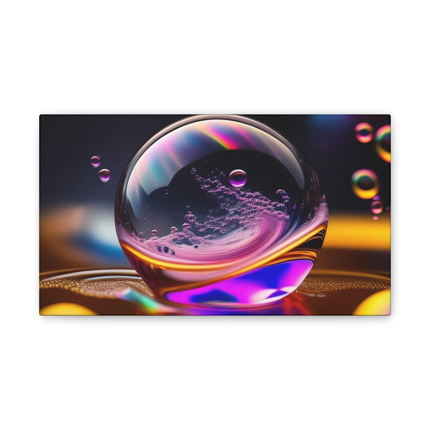 Glass Ball - Canvas Stretched, 0.75"