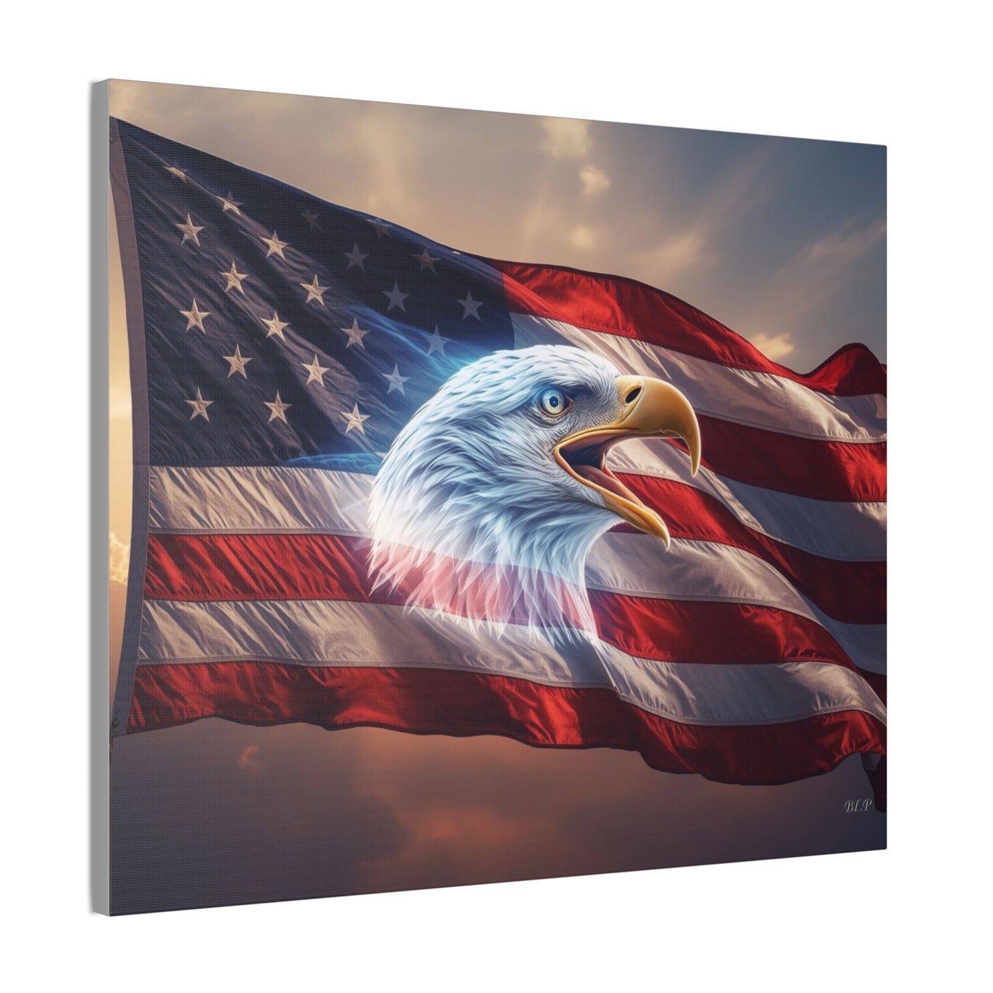 America - Canvas Stretched, 0.75" - 2026 Wall Art - Americana