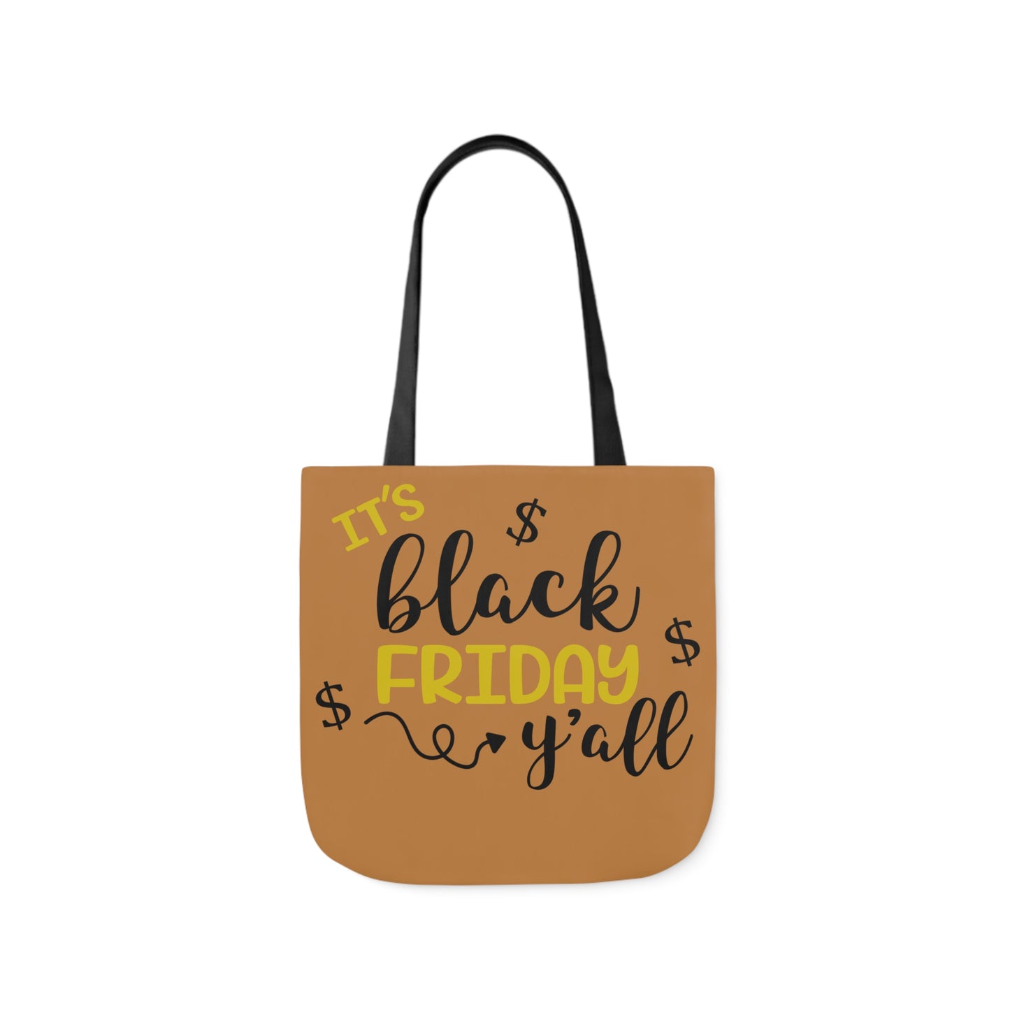 It's Black Friday - Canvas Tote Bag, 5-Color Straps