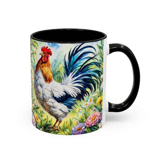 Rooster - Accent Coffee Mug (11, 15oz)