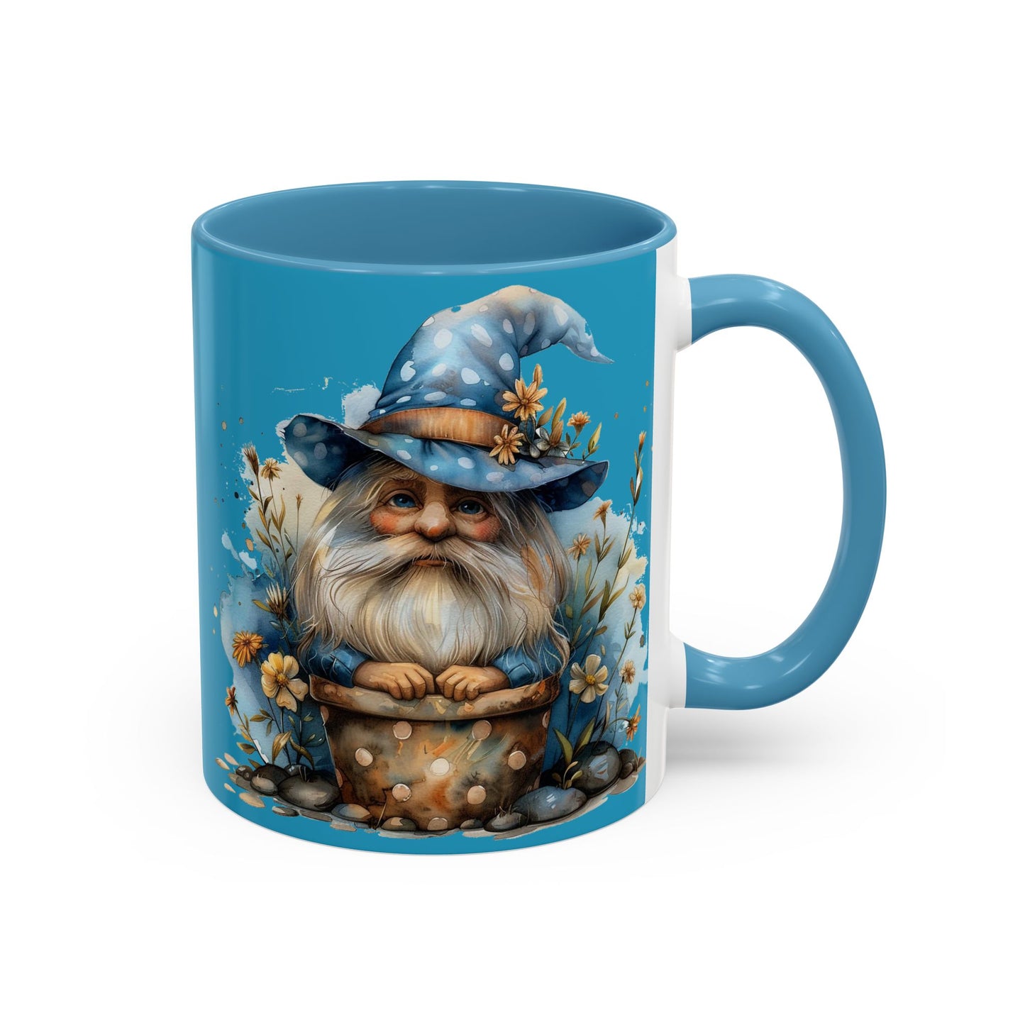 Gnome - Accent Coffee Mug (11, 15oz)