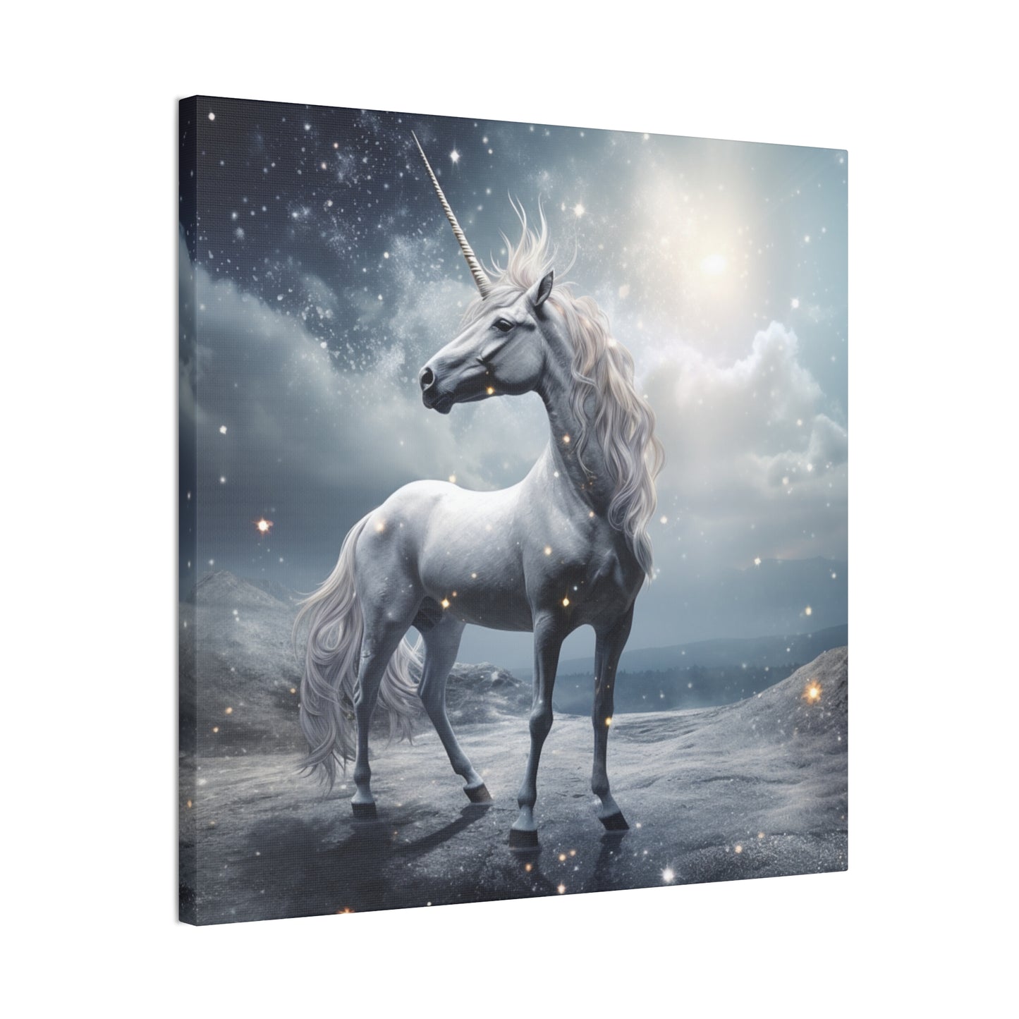 Unicorn - Canvas Stretched, 0.75"