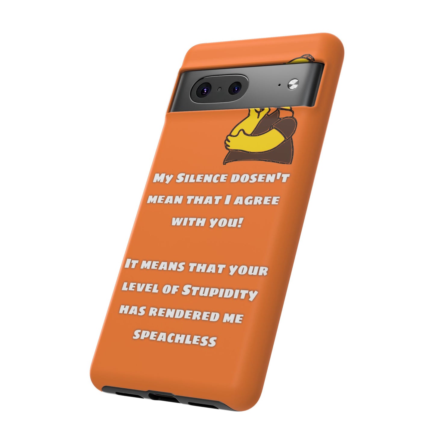 My Silence - Tough Cases - Whimsical Phone Cases