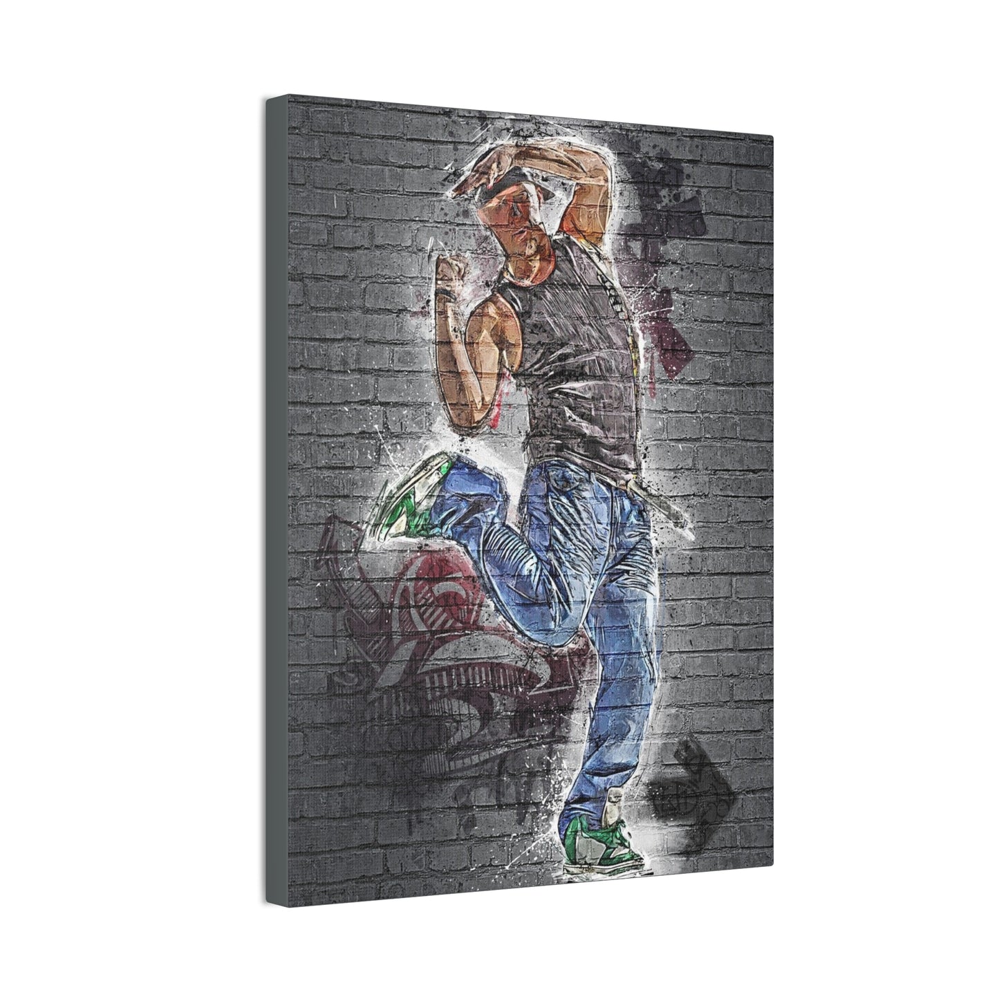 Wall Dancer - Canvas Stretched, 0.75"