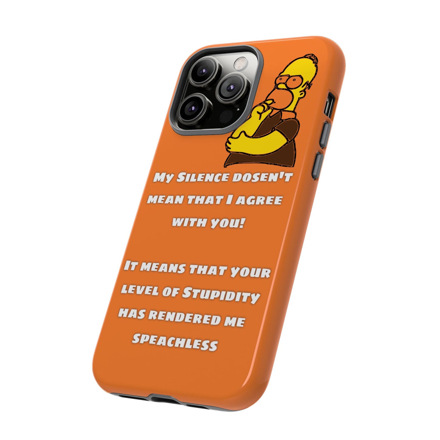 My Silence - Tough Cases - Whimsical Phone Cases