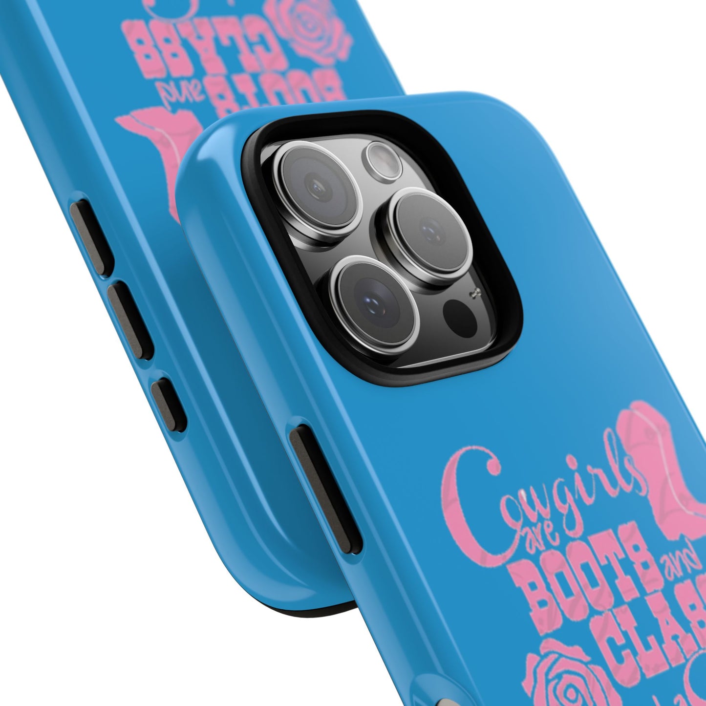 CowGirls are Boots -Tough Whimsical Phone Cases