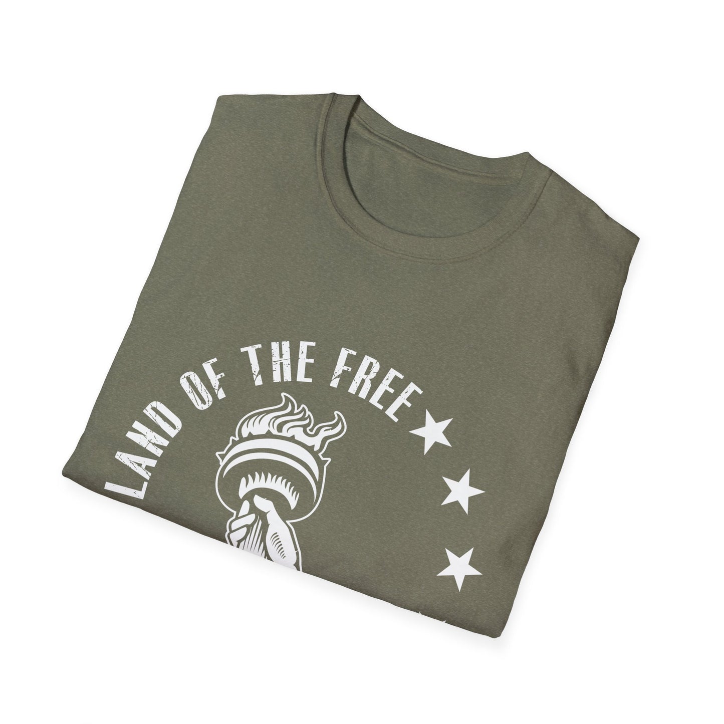 Land of the Free - Unisex Softstyle T-Shirt