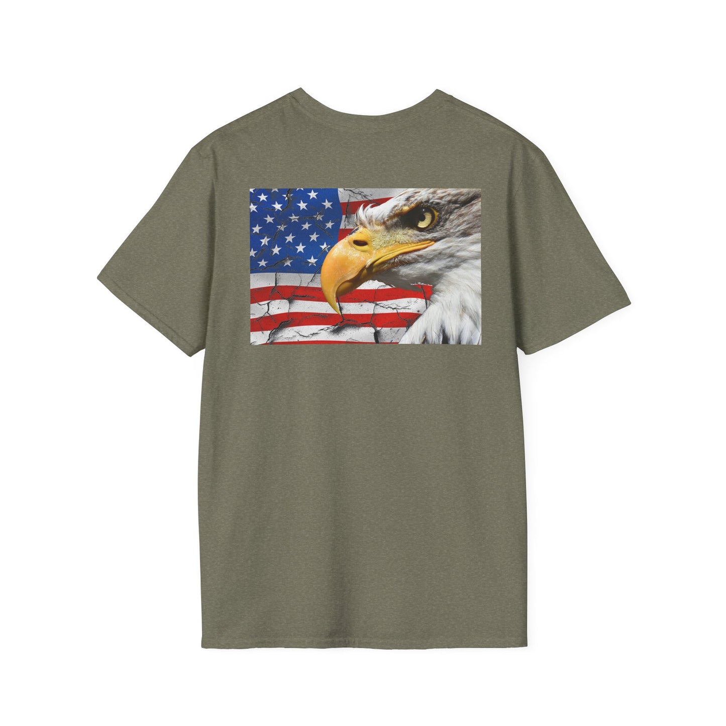 Military - Veteran -  - Unisex Softstyle T-Shirt - Military