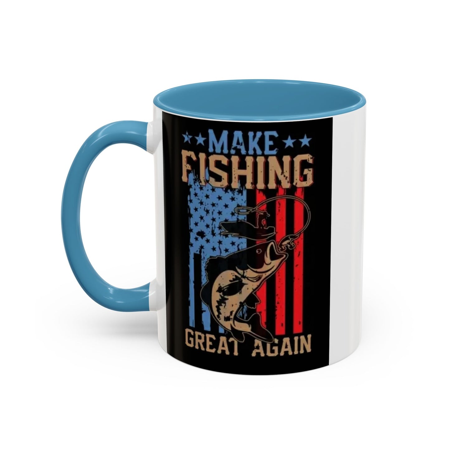 Make Fishing Great Again - Whimsical and Military Mugs