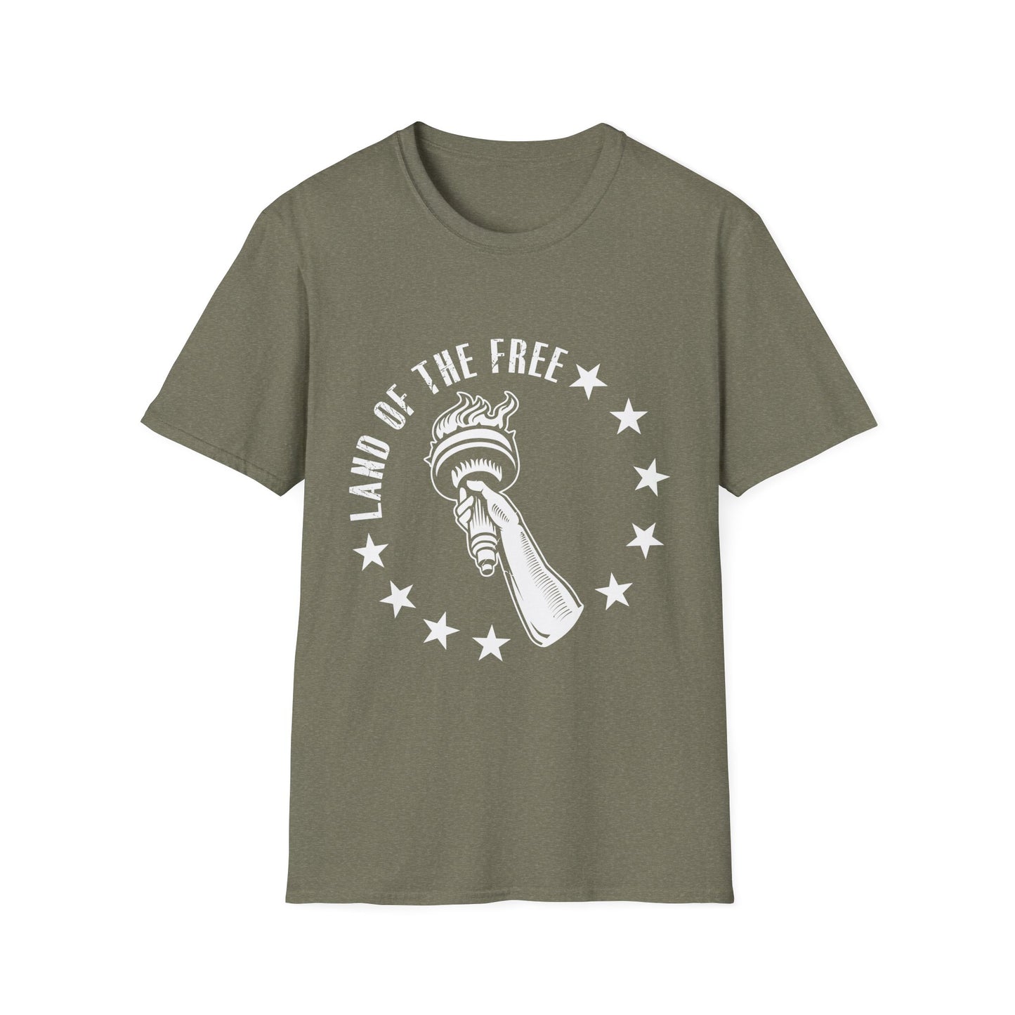 Land of the Free - Unisex Softstyle T-Shirt