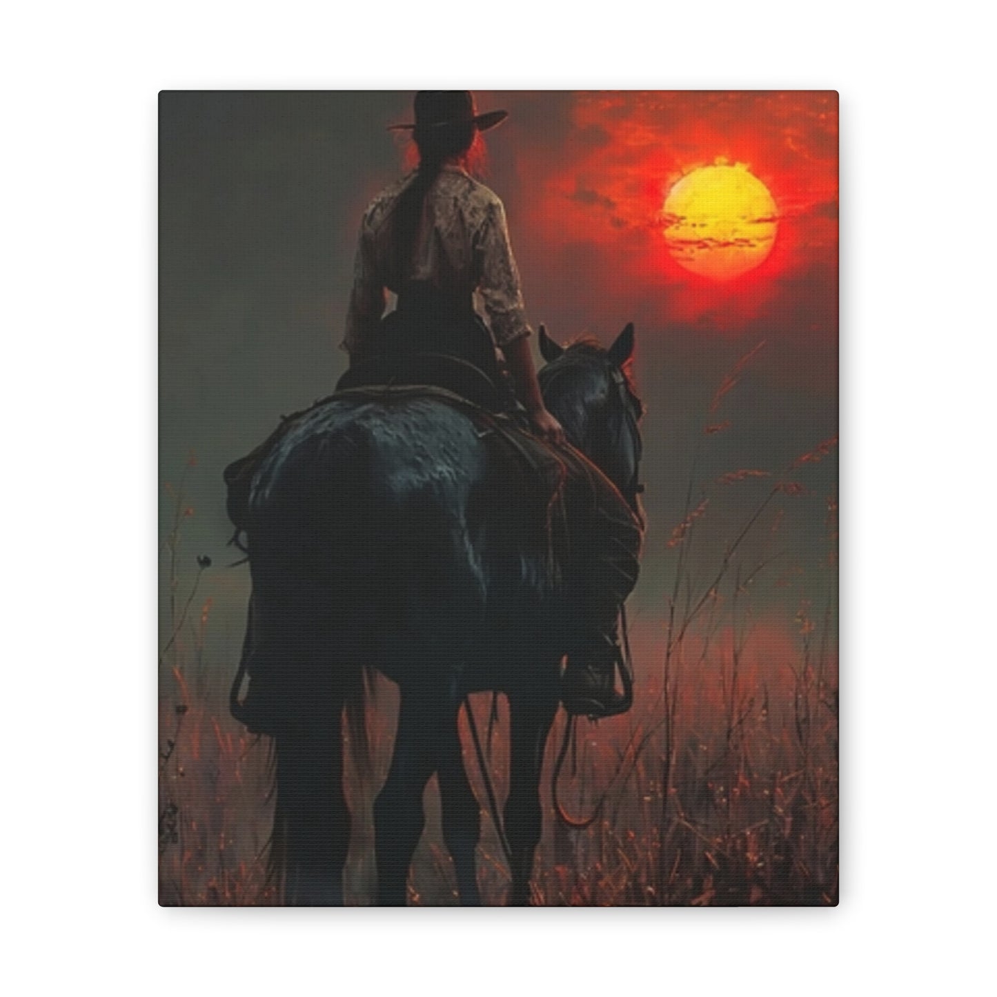 Into the Sunset - Canvas Stretched, 0.75"