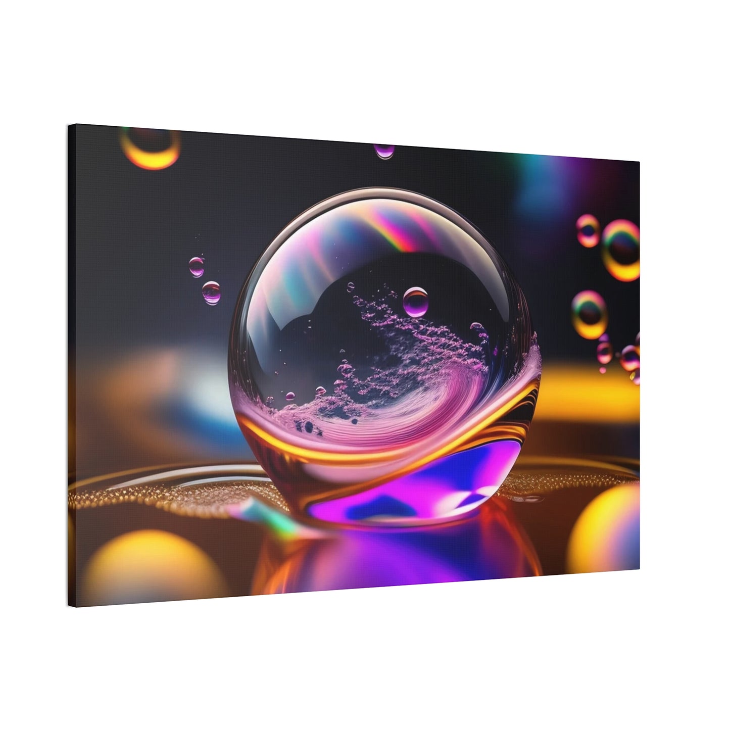 Glass Ball - Canvas Stretched, 0.75"