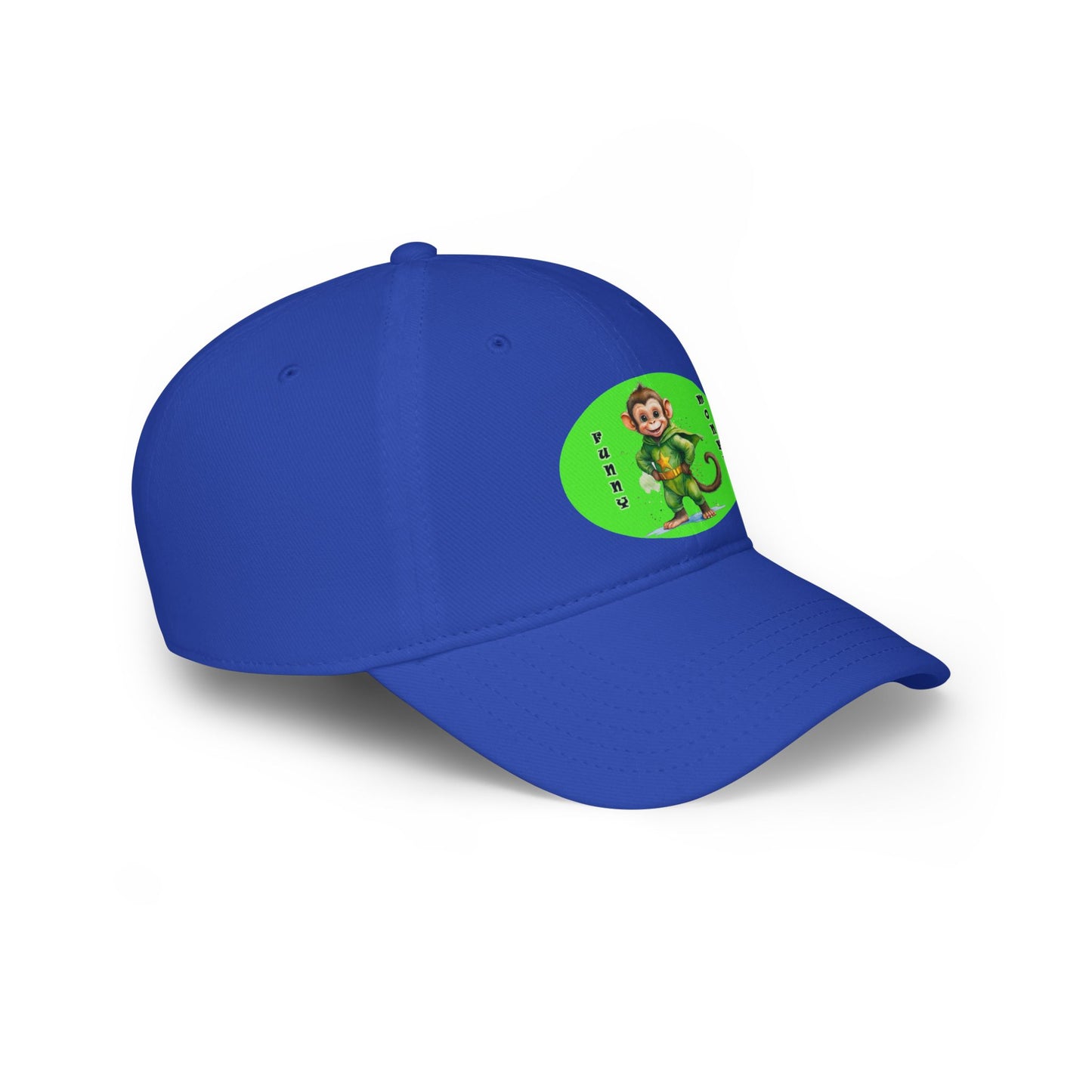 Funny Monkey - Low Profile Baseball Cap