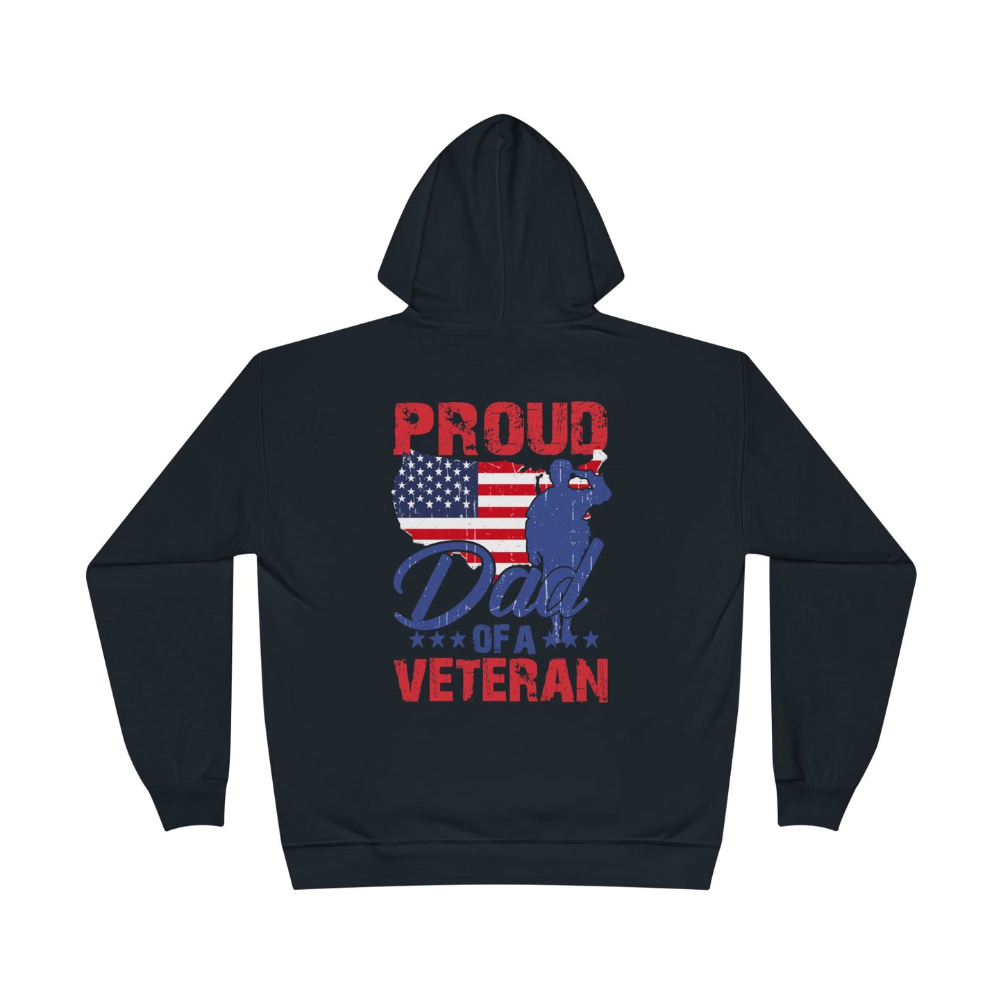 Military - Veteran - Unisex EcoSmart® Pullover Hoodie Sweatshirt