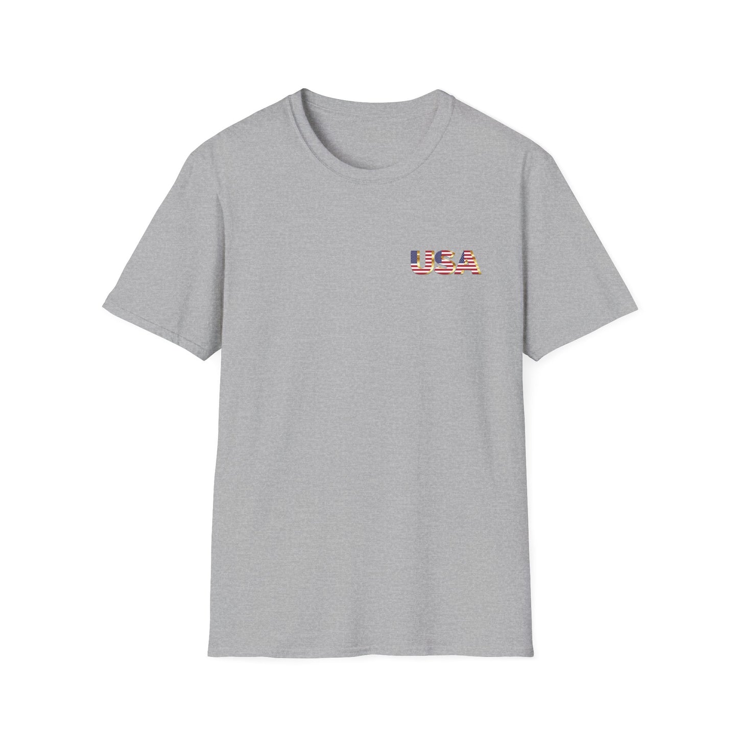 USA - Unisex Softstyle T-Shirt - Military