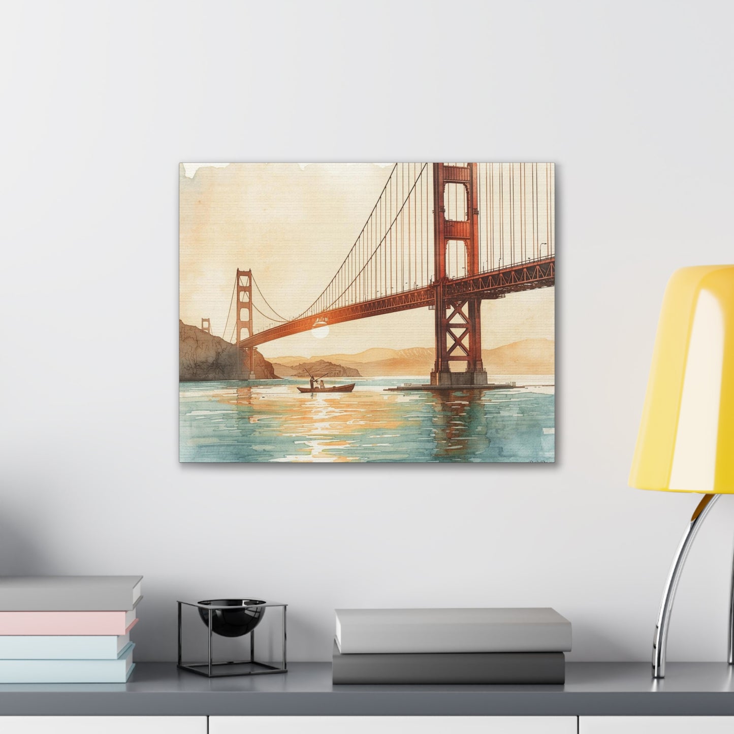 Golden Gate Bridge - Canvas Stretched, 0.75" - Wall Art 2026 - Places