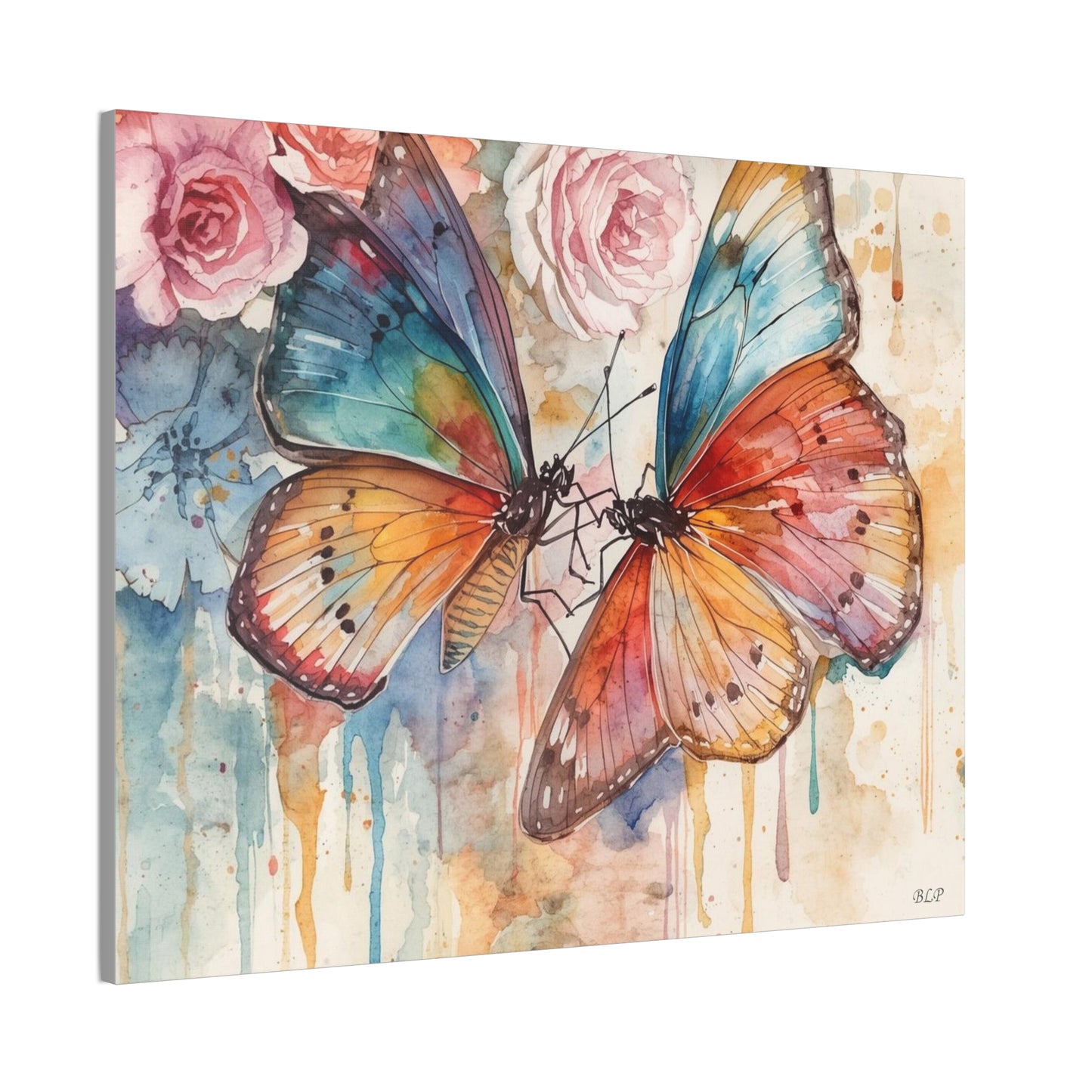 Butterflies - Canvas Stretched, 0.75" - 2026 Wall Art - Animals