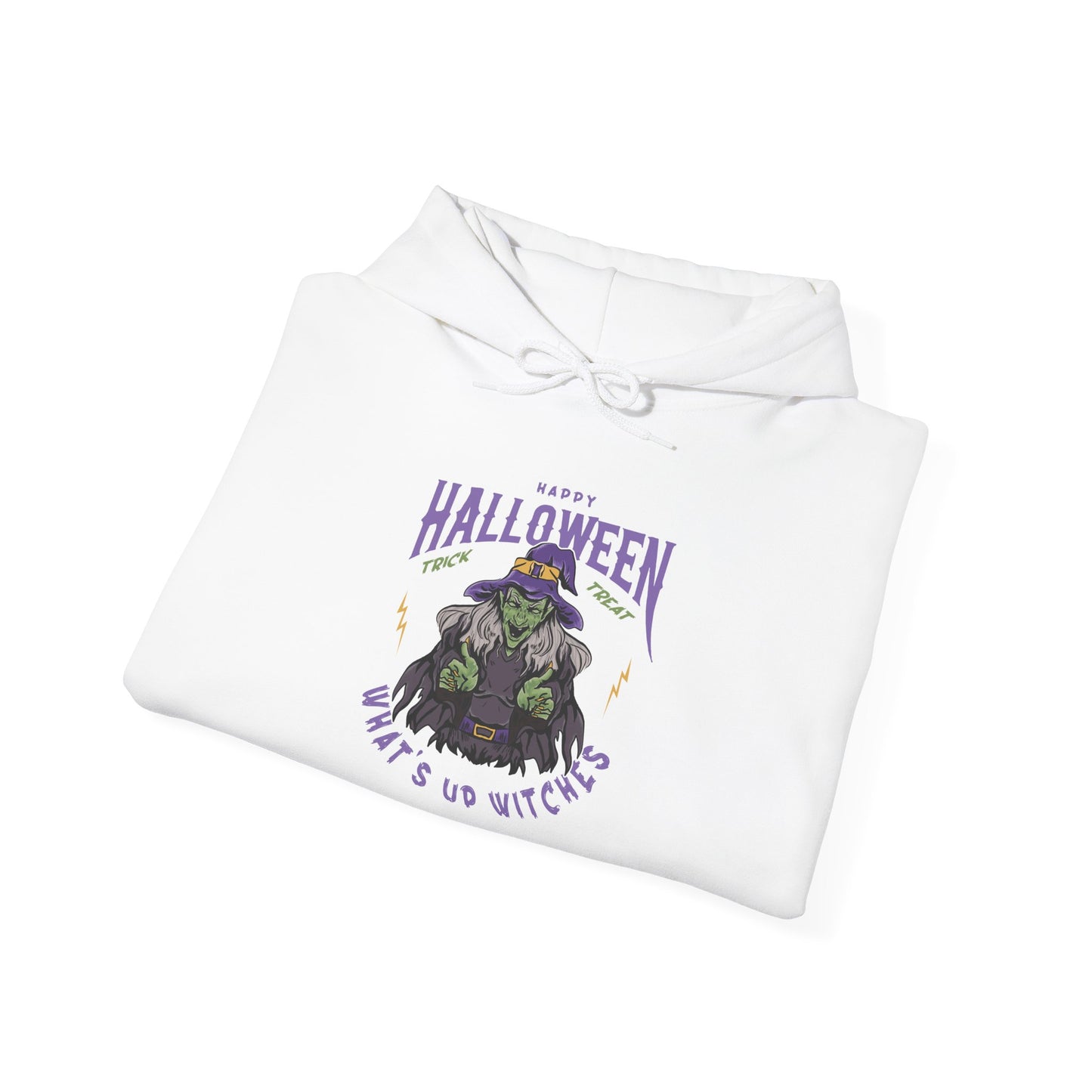 What's up witches - Unisex Heavy Blend™ Hooded Sweatshirt - Halloween