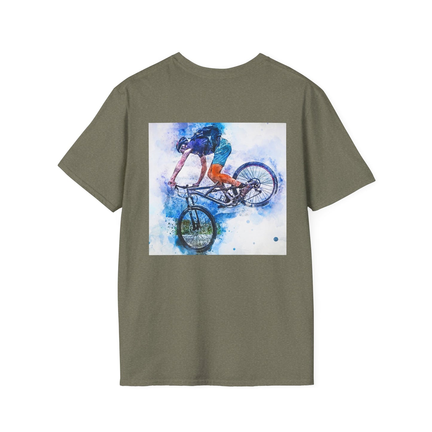 Mountain Bike - Unisex Softstyle T-Shirt