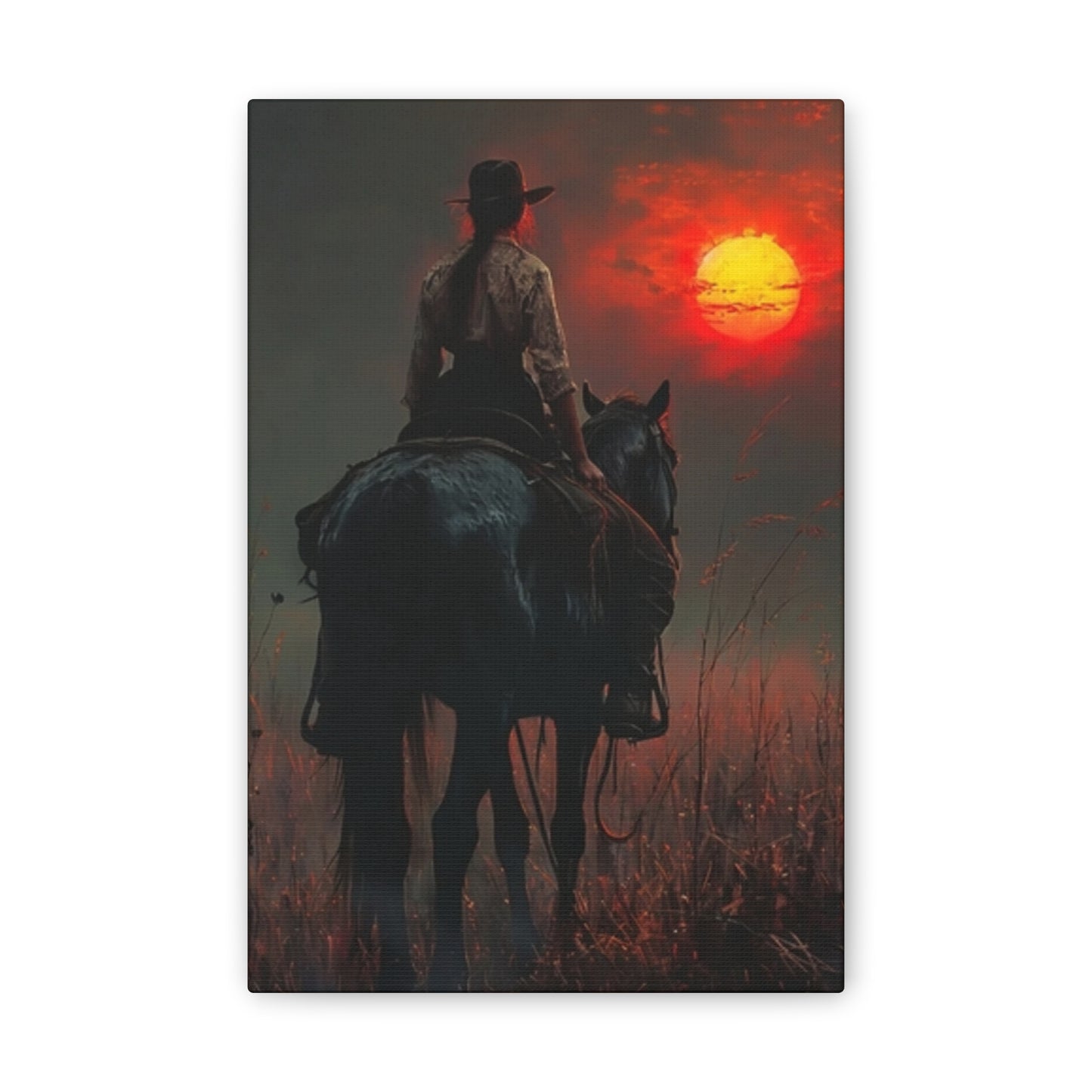 Into the Sunset - Canvas Stretched, 0.75"