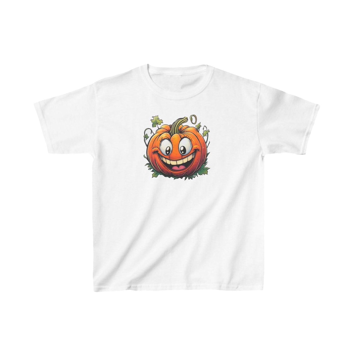 Kids - Happy Pumpkin -  Heavy Cotton™ T-Shirts