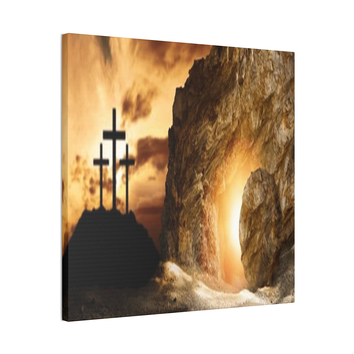 He is Risen - Canvas Stretched, 0.75" - Easter - Mother's Day - Father's Day