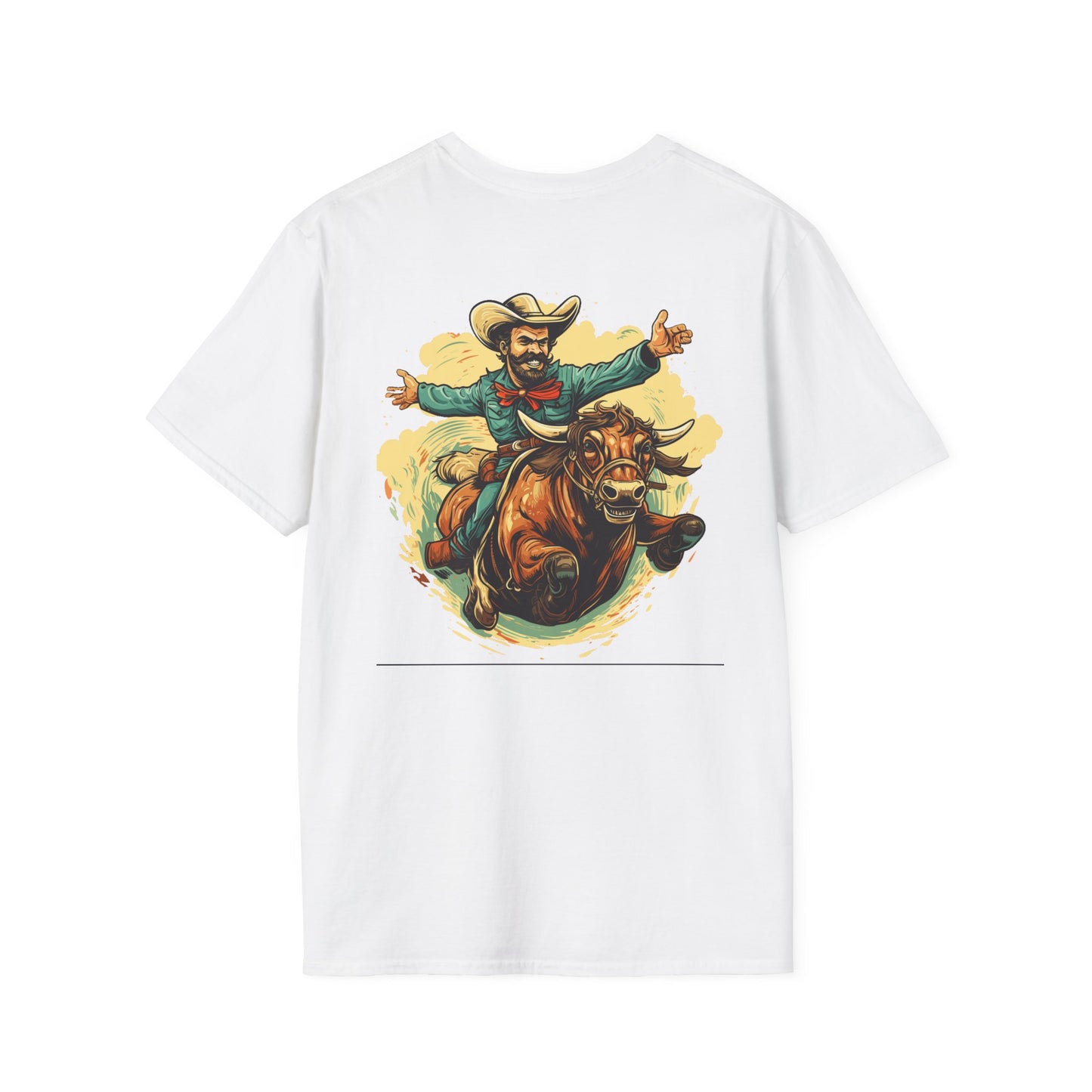 Bull Rider - Unisex Softstyle T-Shirt