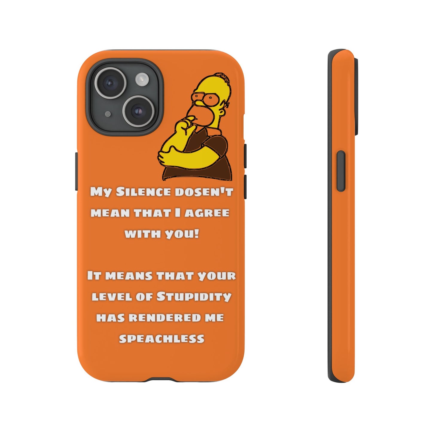 My Silence - Tough Cases - Whimsical Phone Cases