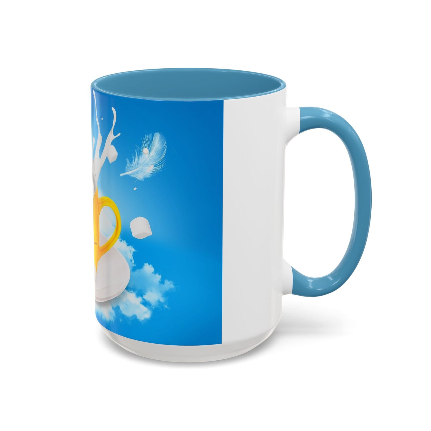 Coffee and Milk - Accent Coffee Mug (11, 15oz)