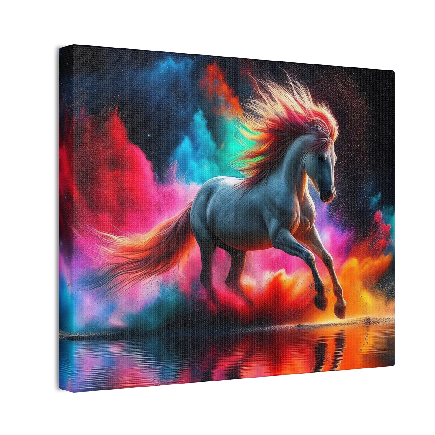 Colorful Horse - Canvas Stretched, 0.75"