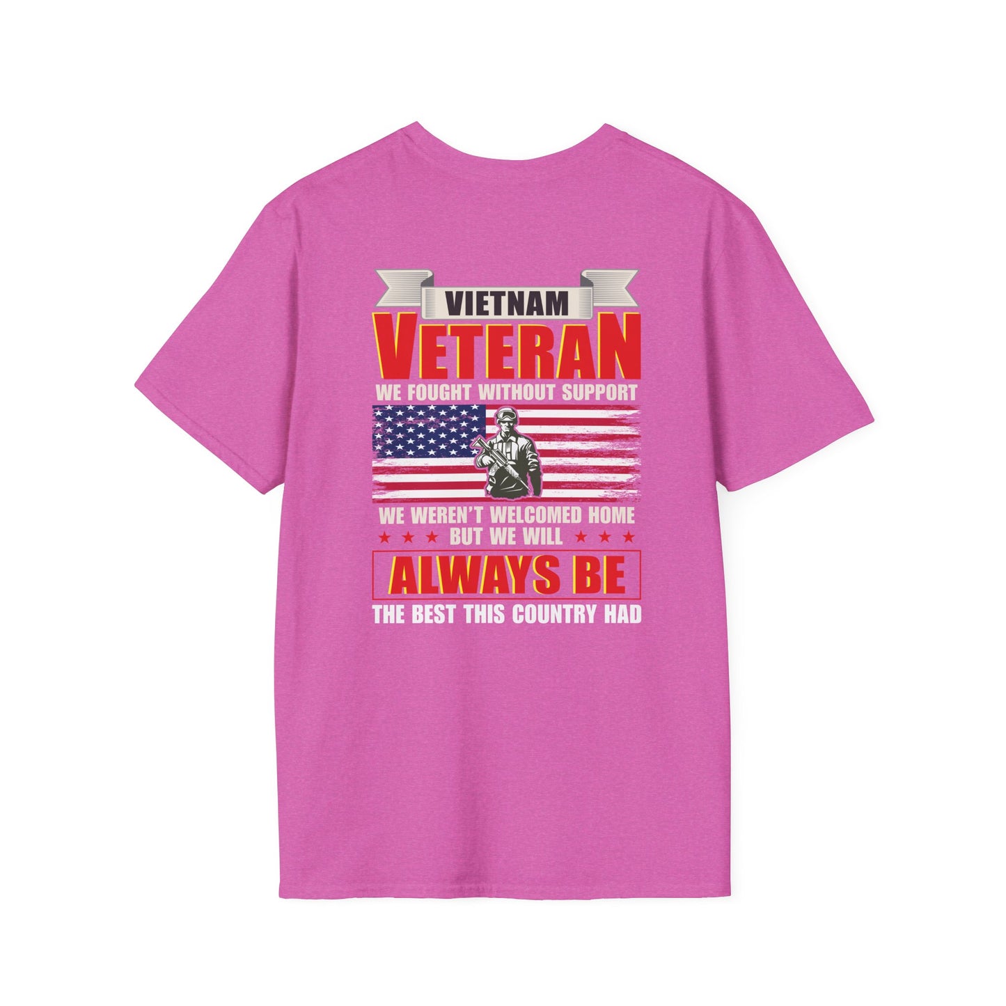 Military - Veteran - Unisex Softstyle T-Shirt