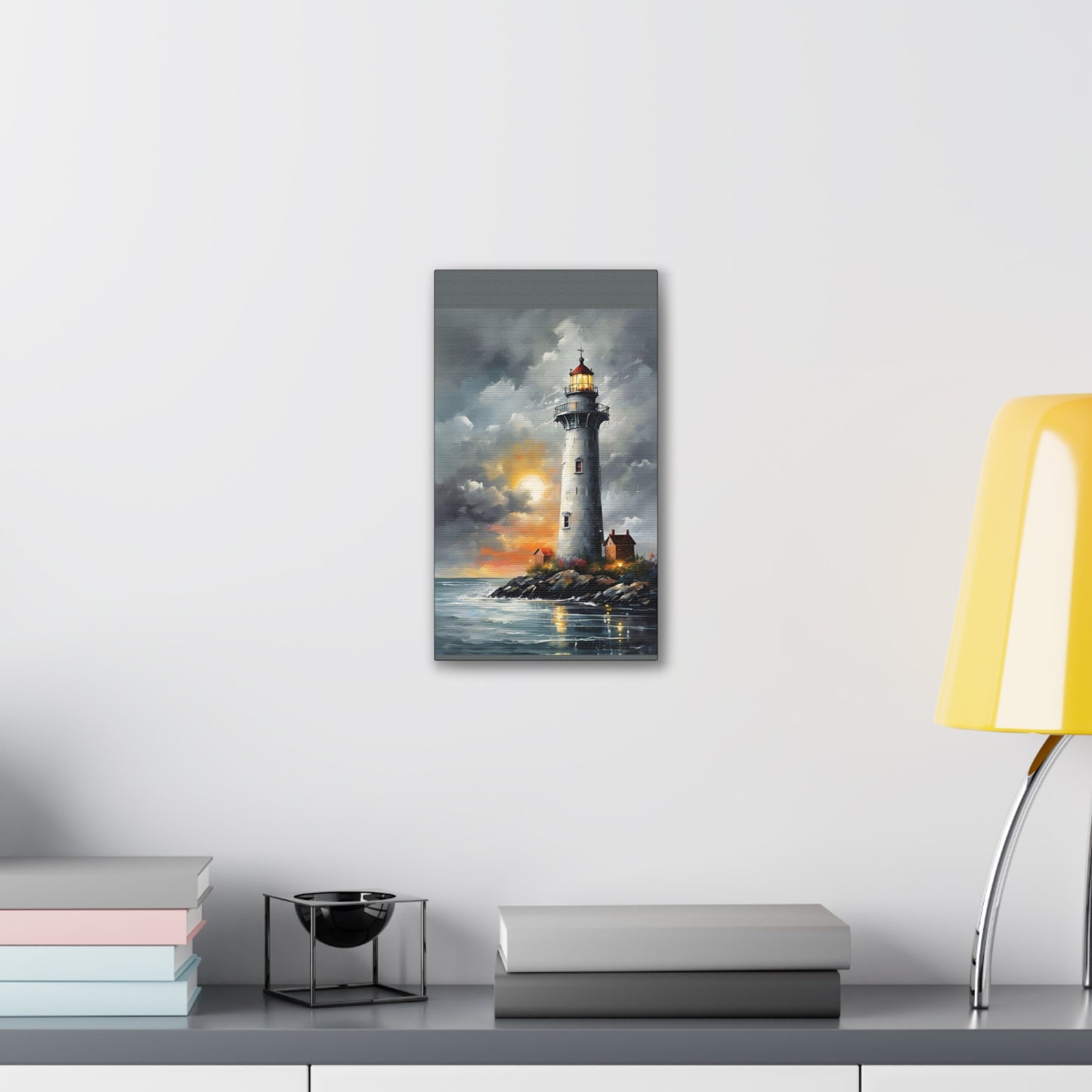 Light House - Canvas -Stretched, 0.75"