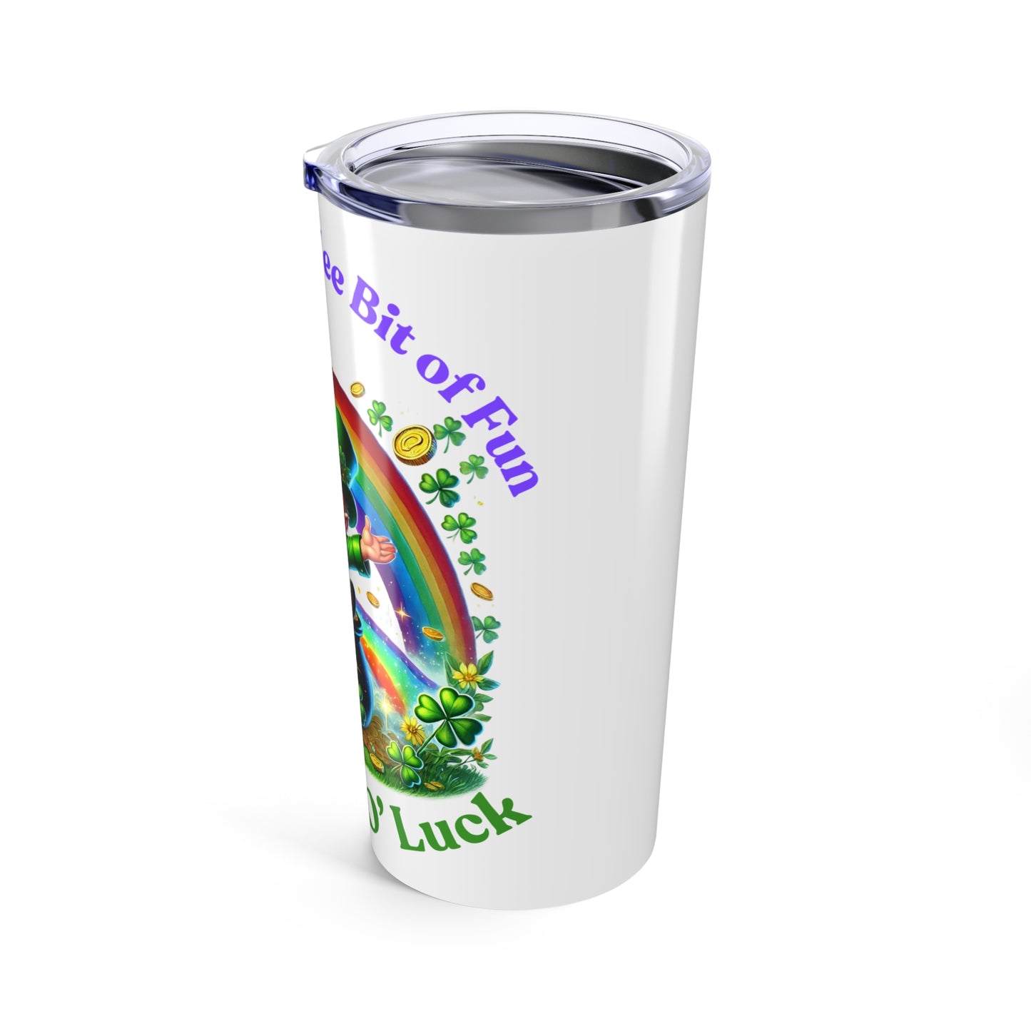 Wee Bit of Luck - Tumbler 20oz - St. Patrick's Day - Mugs and Tumblers