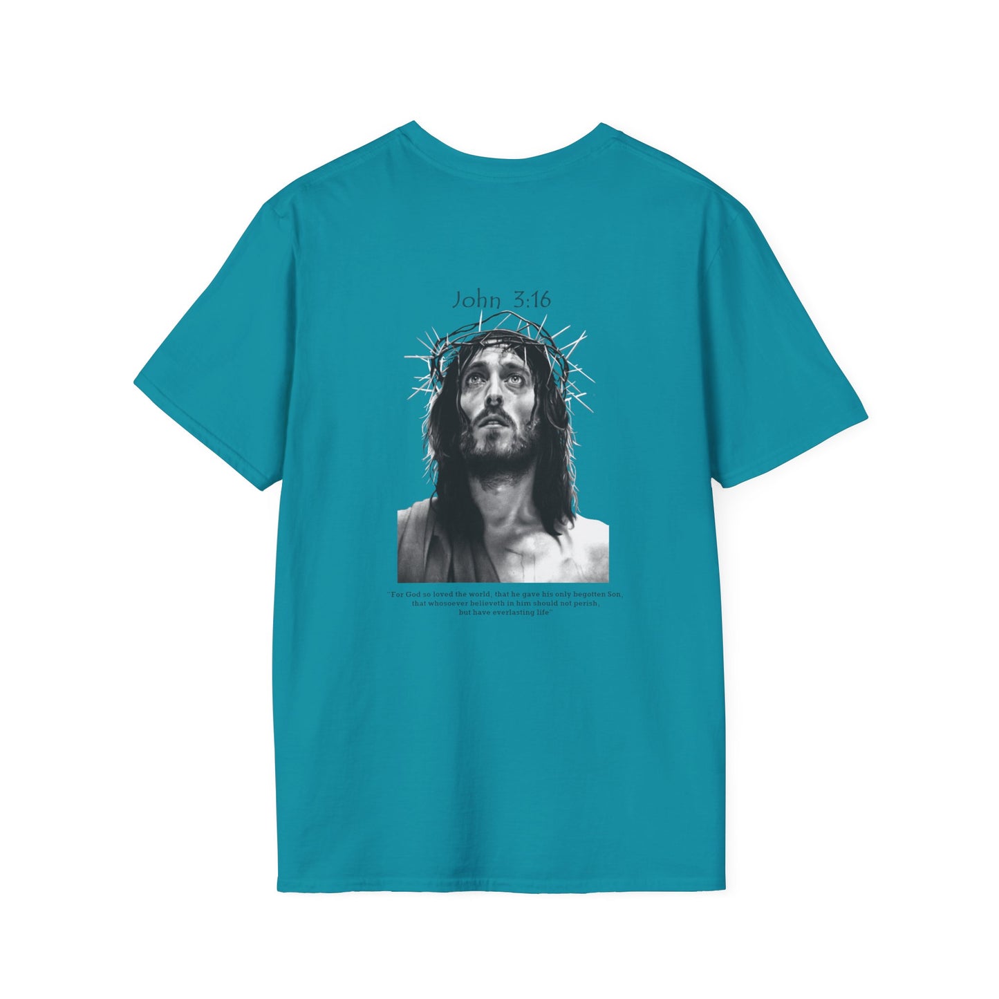 John 3:16 - Unisex Softstyle T-Shirt