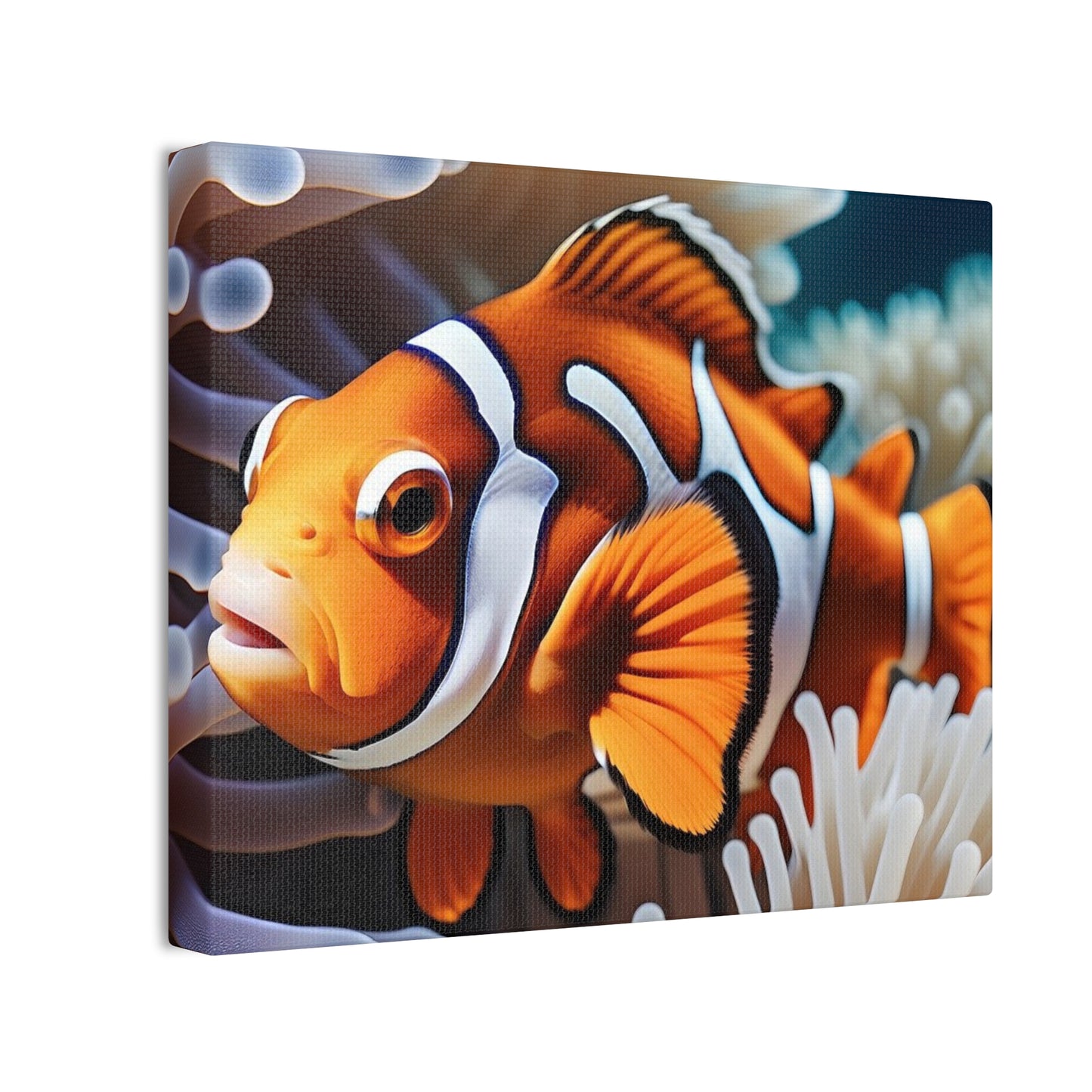 Clown Fish - Canvas Stretched, 0.75"