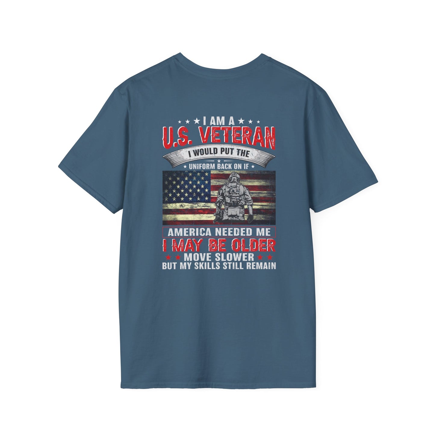 Military - Veteran - Unisex Softstyle T-Shirt