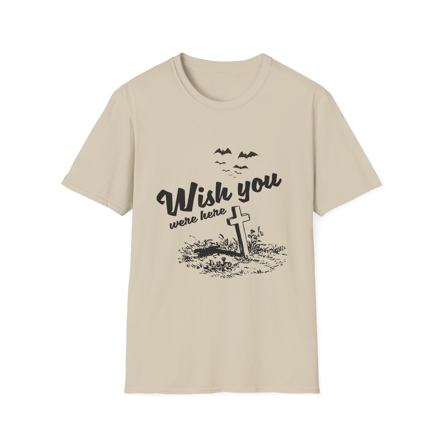 Wish you were here - Unisex Softstyle T-Shirt - Halloween