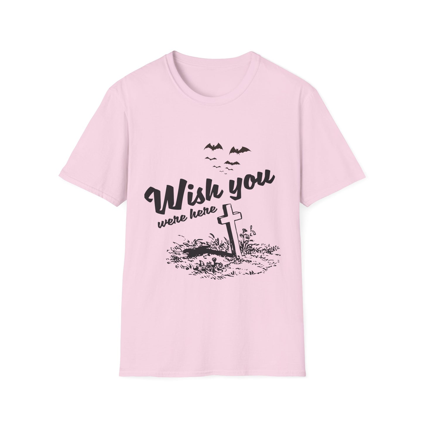 Wish you were here - Unisex Softstyle T-Shirt - Halloween