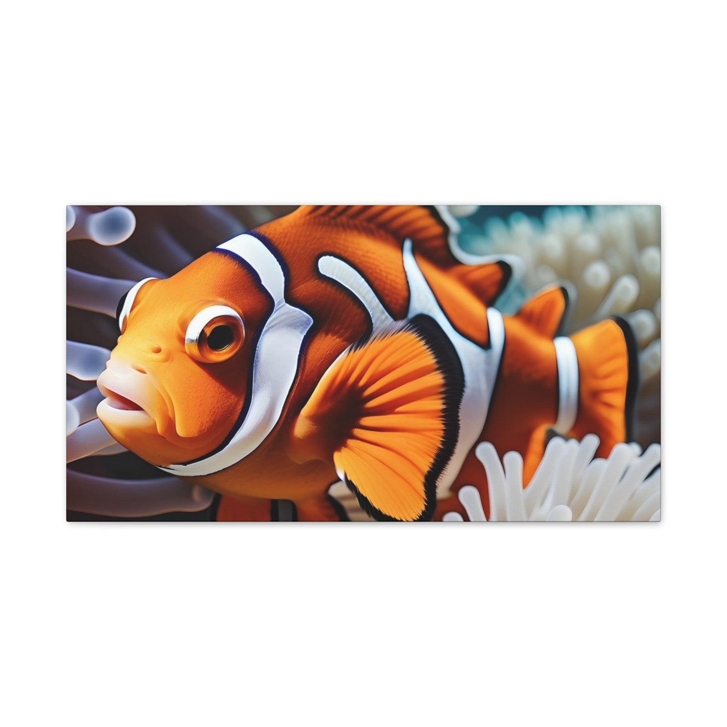 Clown Fish - Canvas Stretched, 0.75"