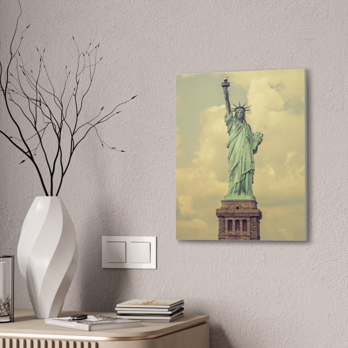 Statue of Liberty - Canvas Stretched, 0.75"