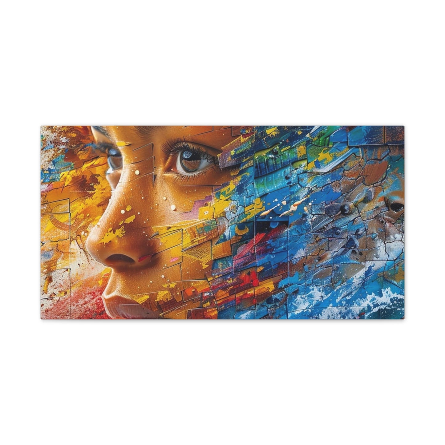 She - Canvas Stretched, 0.75"