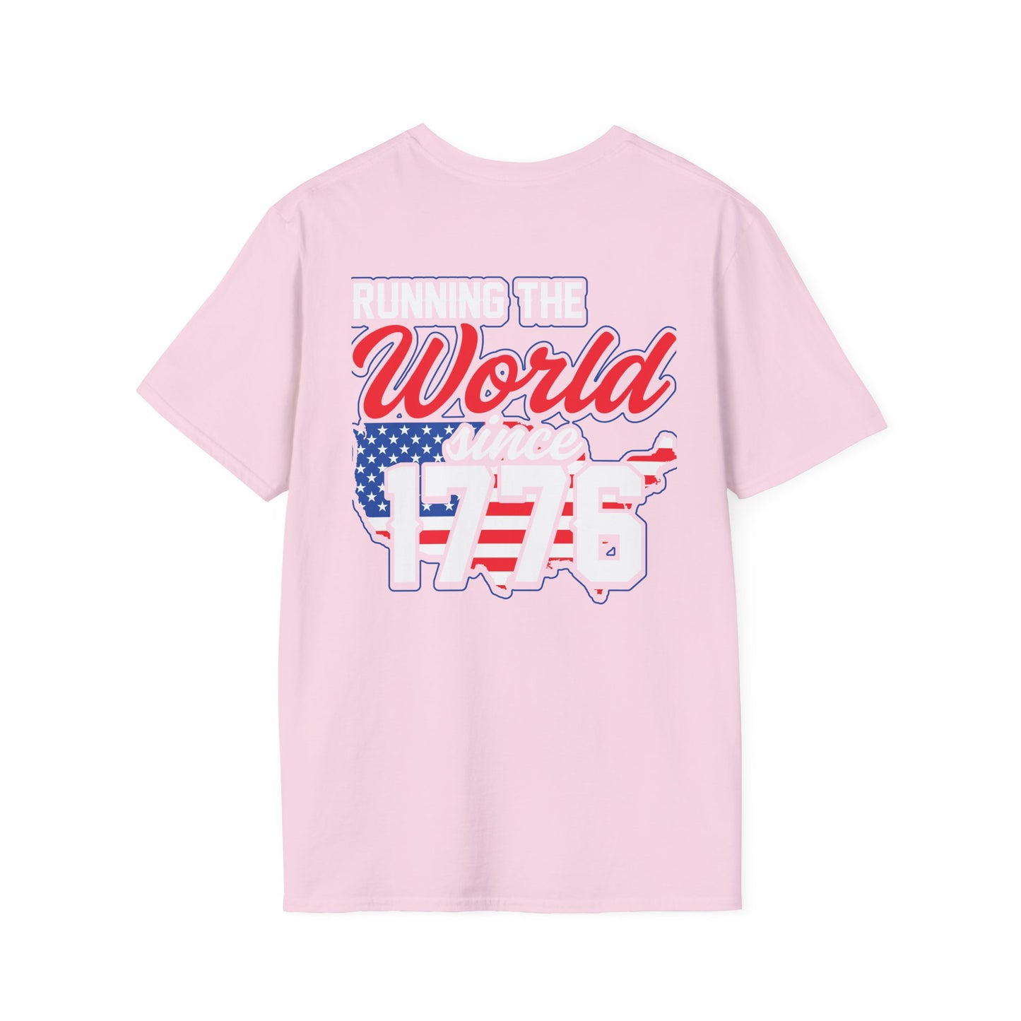 Running the World - Unisex Softstyle T-Shirt