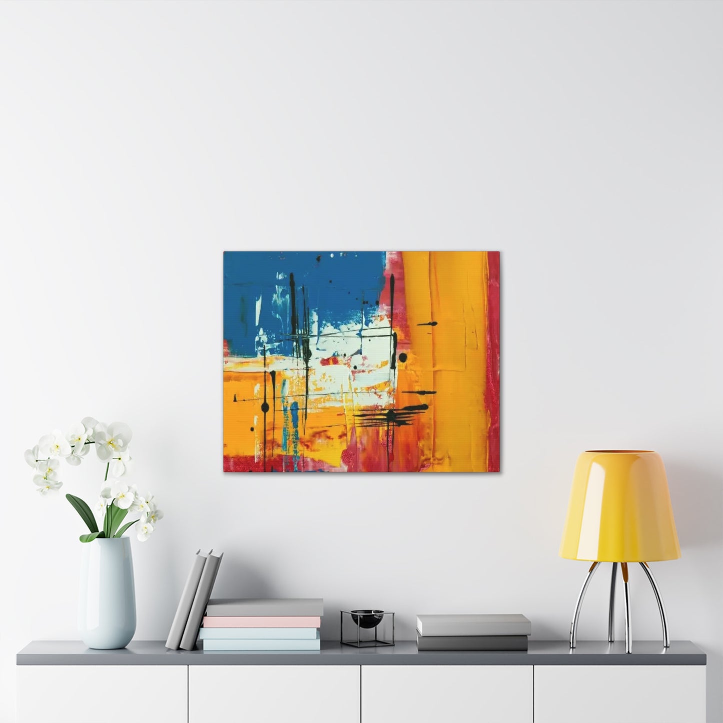 Beautiful Abstract Colors - Canvas Stretched, 0.75"