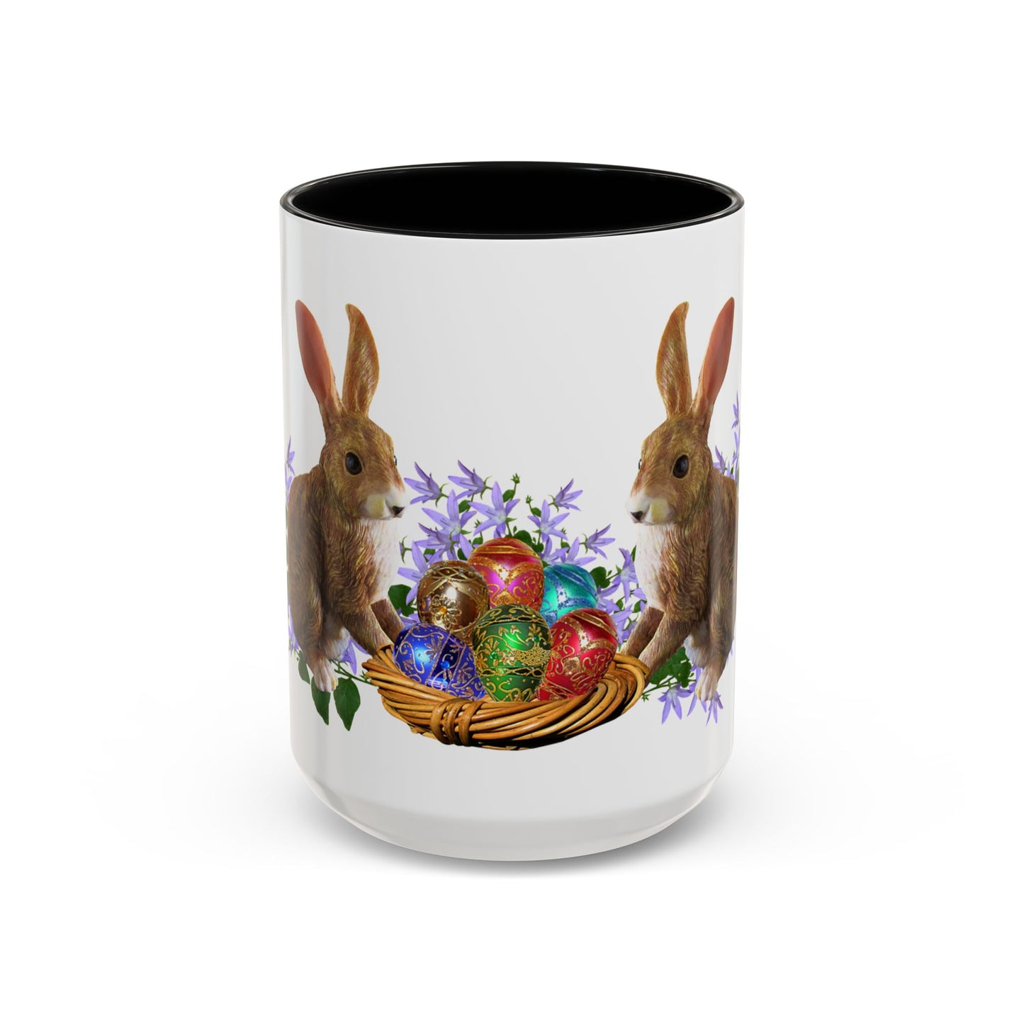 Bunnies - Accent Coffee Mug (11, 15oz) - Easter