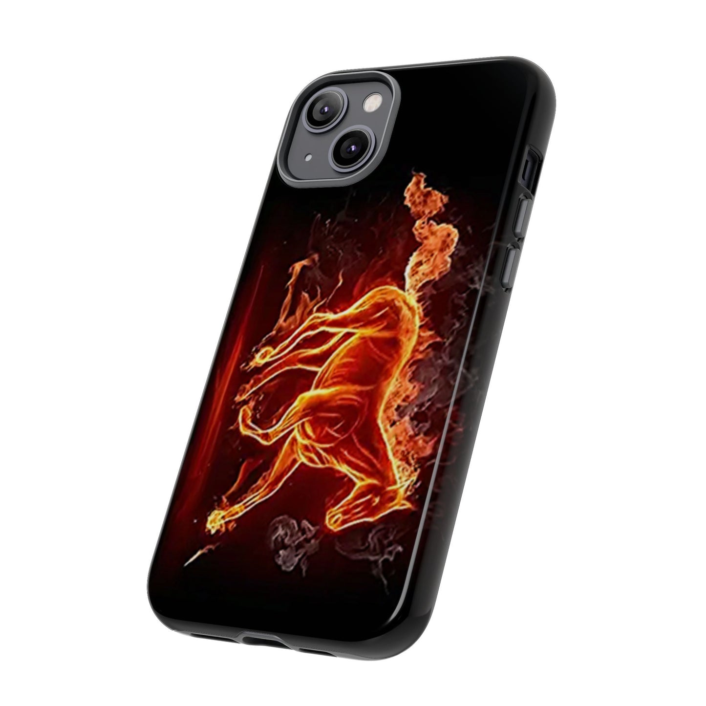 Burning Horse - Whimsical Phone Cases