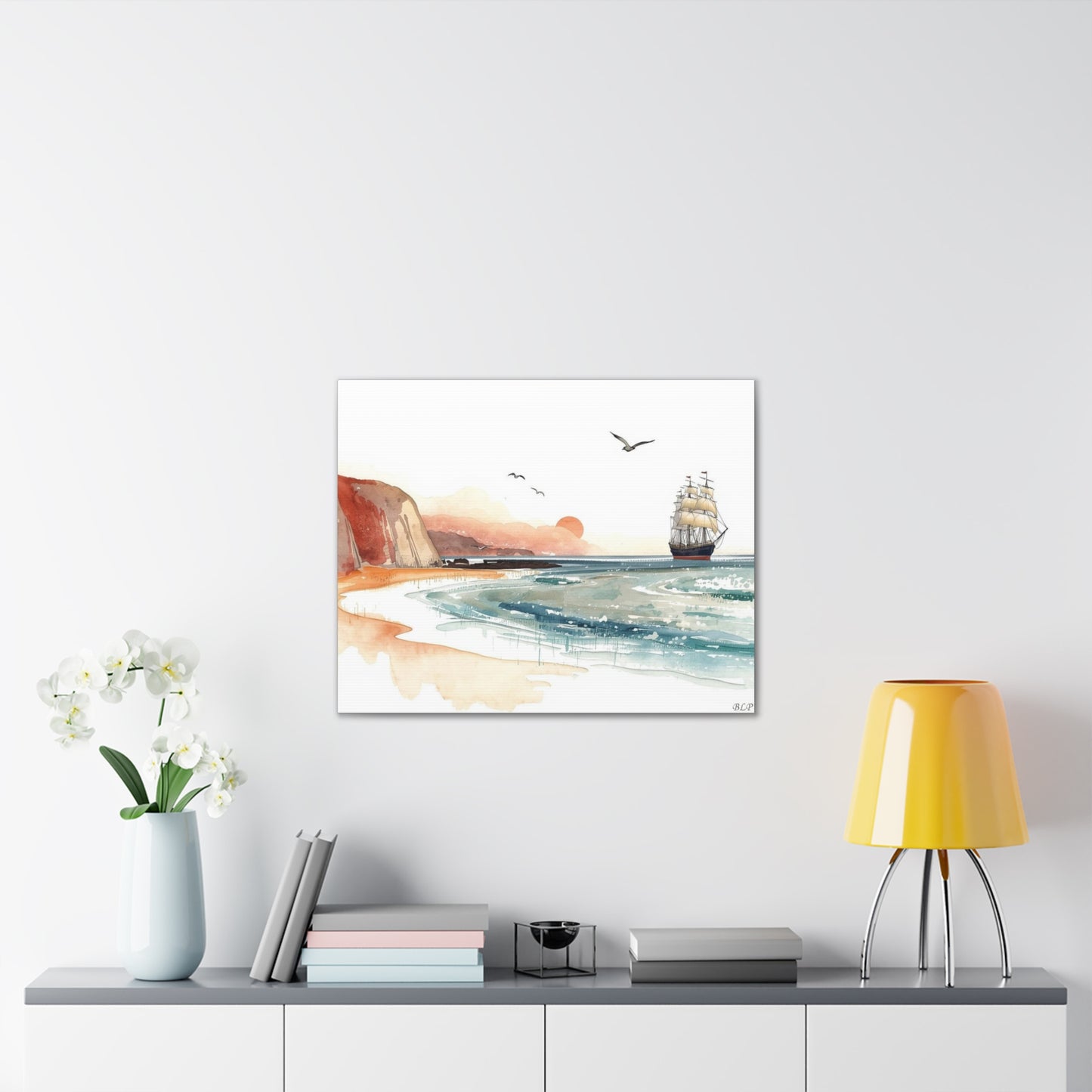 Coastal Clipper - Canvas Stretched, 0.75" - 2026 Wall Art - Places