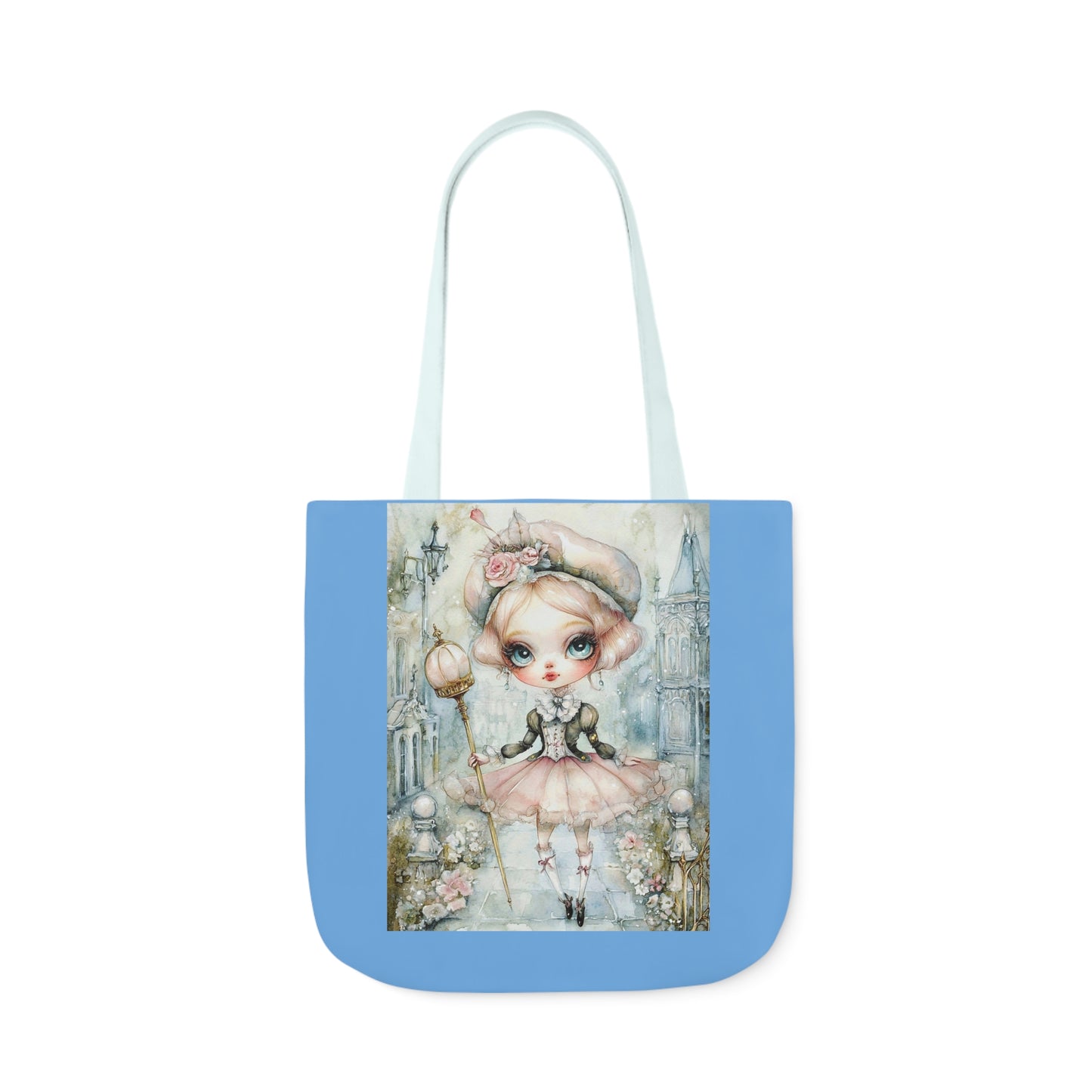 Tiny Dancer - Canvas Tote Bag, 5-Color Straps