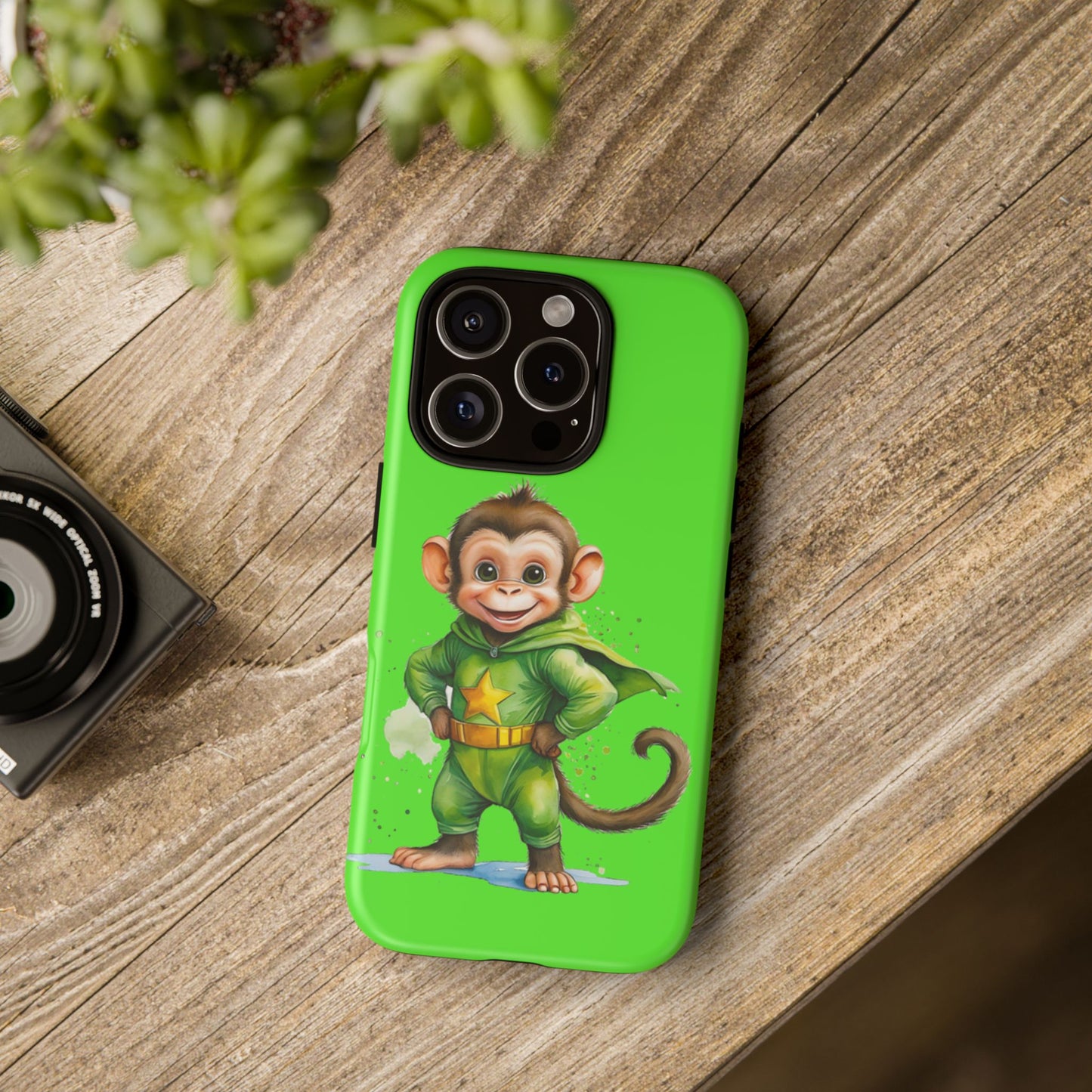 Super Chimp - Tough Whimsical Phone Cases