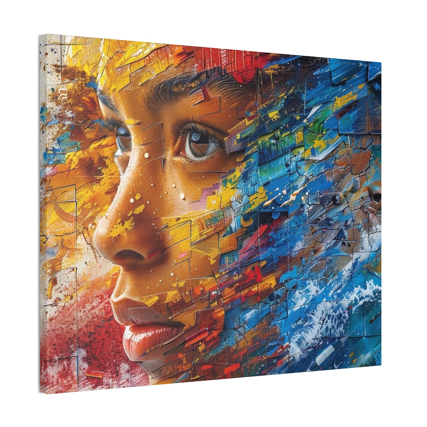 She - Canvas Stretched, 0.75"